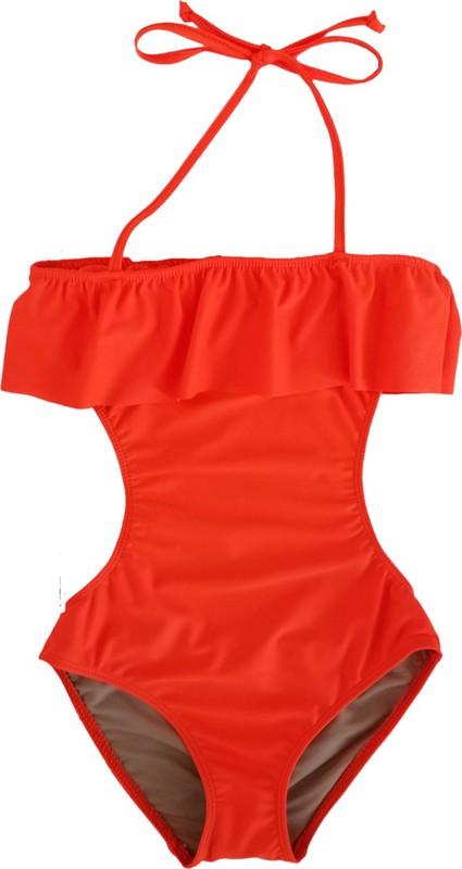 One Piece Ruffle Swimsuit