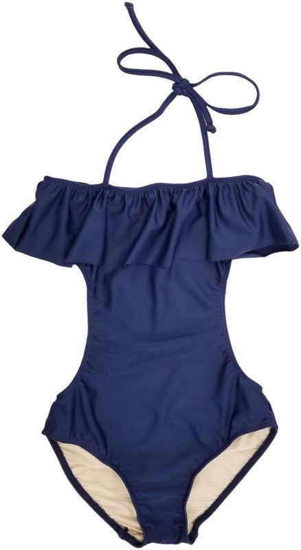 One Piece Ruffle Swimsuit