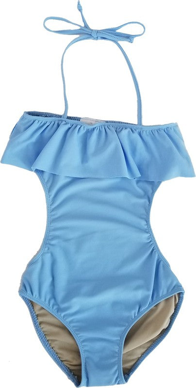 One Piece Ruffle Swimsuit