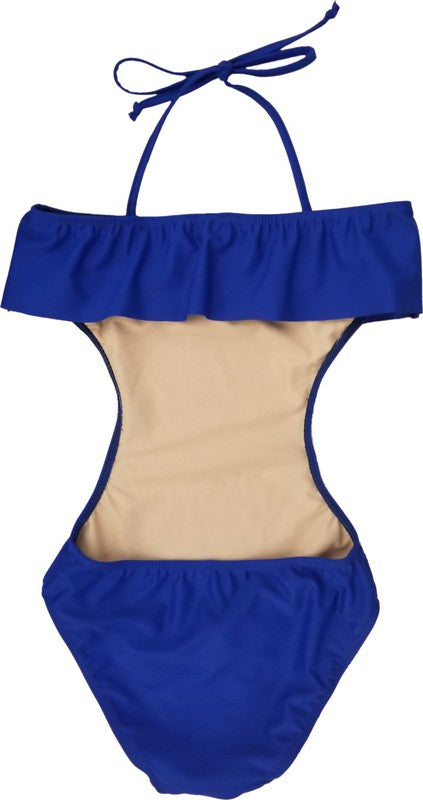 One Piece Ruffle Swimsuit