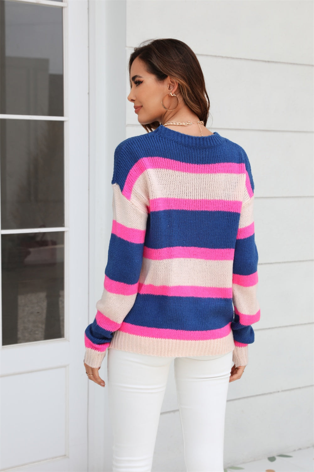 Color Block Sweater