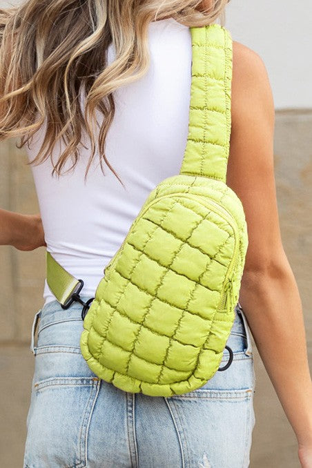 Quilted Puffer Sling