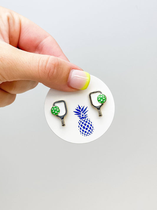 Pickleball Stud Earrings