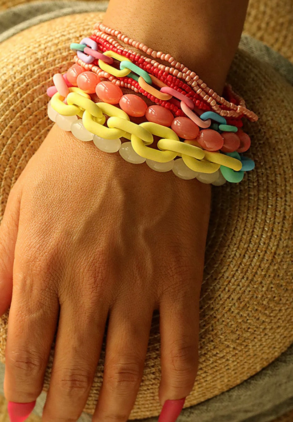 Colorful Beaded Bracelets