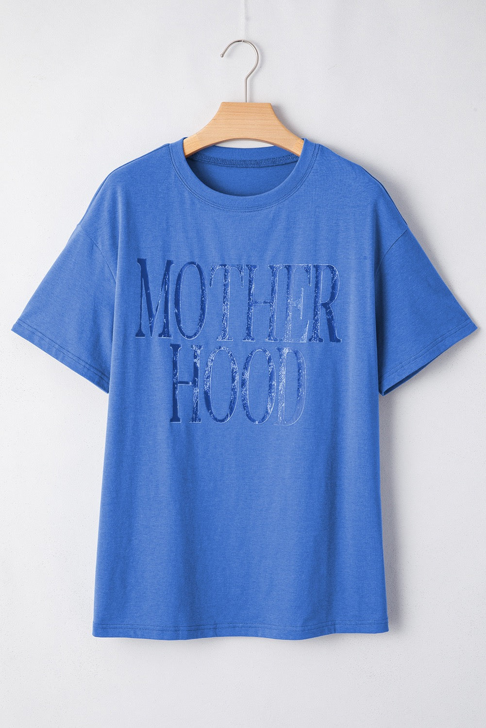 Blue Motherhood Top