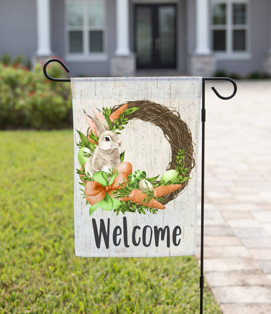 Bunny Garden Flag