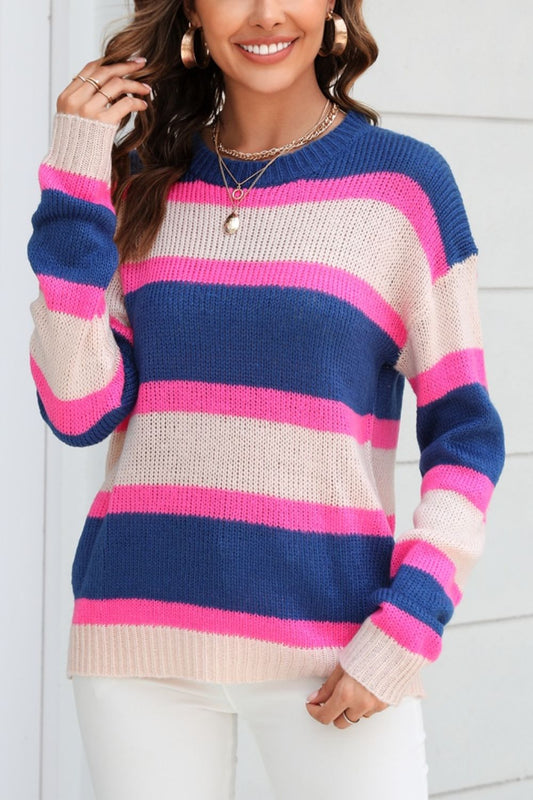 Color Block Sweater